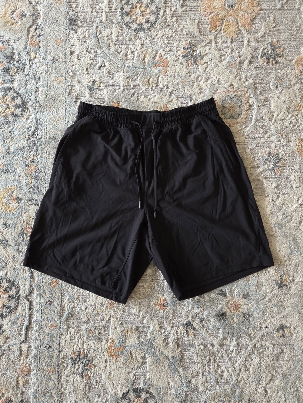 Men's Lululemon Black Athletic Drawstring Shorts